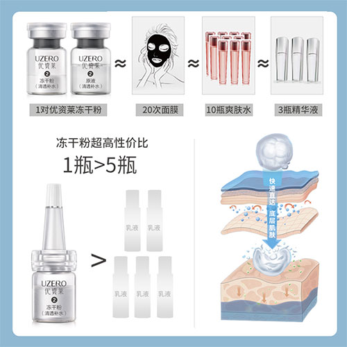 双三肽清透补水 冻干粉原液