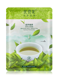龙井绿茶茶养水润面膜-单片